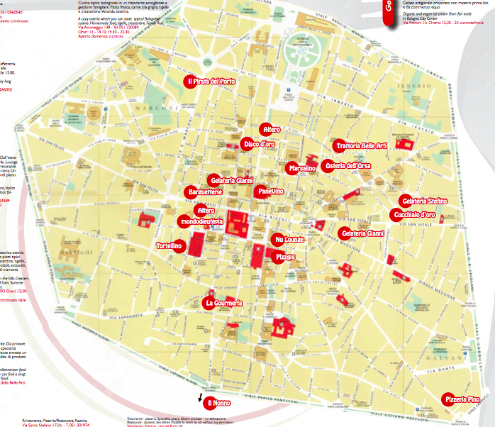 Ztl Bologna 2012 Mappa Mondo