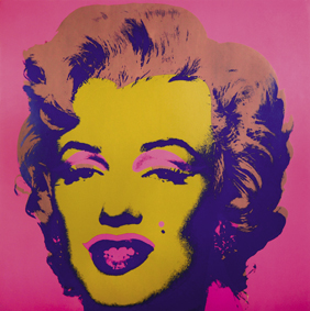 ndy Warhol   Marylin  , 1967   Serigrafia su carta, 91,40x91,40 cm   Eugenio Falcioni   © The Andy Warhol Foundation for the Visual   Arts Inc. by SIAE 2018 per A. Warhol 