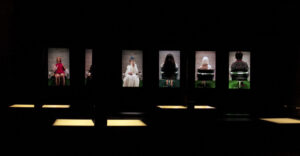 Video installazione “Ritratto continuo”  all’Oratorio San Filippo Neri