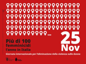 25 novembre, Giornata internazionale per l’eliminazione della violenza contro le donne