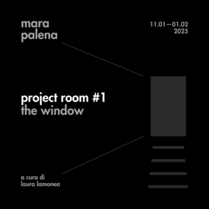 Mara Palena | Project Room #1 | The Window